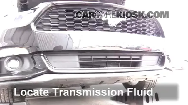 2016 Ford Mustang V6 3.7L V6 Coupe Transmission Fluid Check Fluid Level